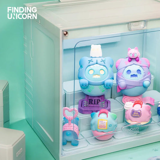 【NEW】Finding Unicorn Game Box Display Case (Cyan)