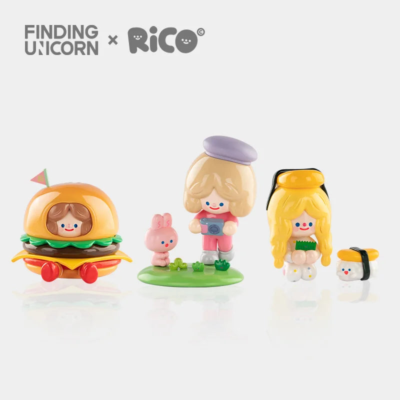 【New】Finding Unicorn RiCO Happy Picnic Together Series Blind Box