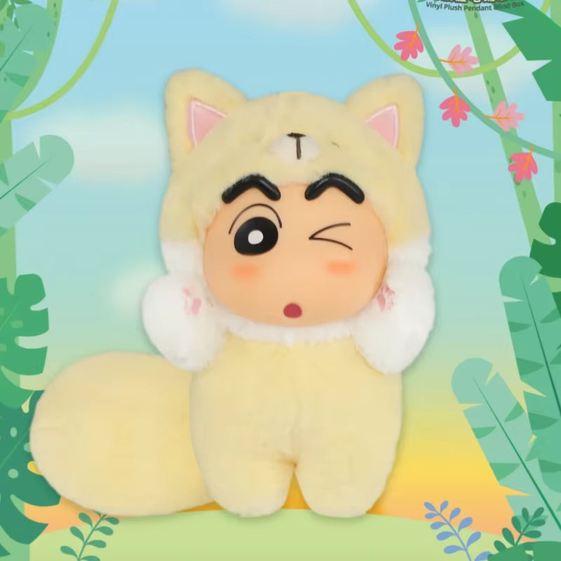 Crayon Shin-Chan Big Tail Series Vinyl Plush Pendant
