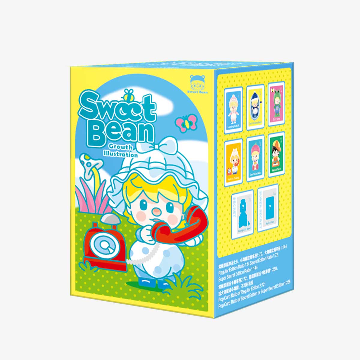 【New】Pop Mart Sweet Bean Growth Illustration Series Blind Box Figures