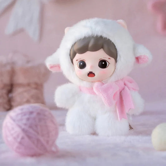 【Open Box】TNT SPACE Zoraa Fluffy Cabin Series Vinyl Plush - Milky Sheep