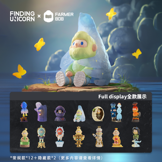 【NEW】Finding Unicorn Farmer Bob Feeling You Series Blind Box