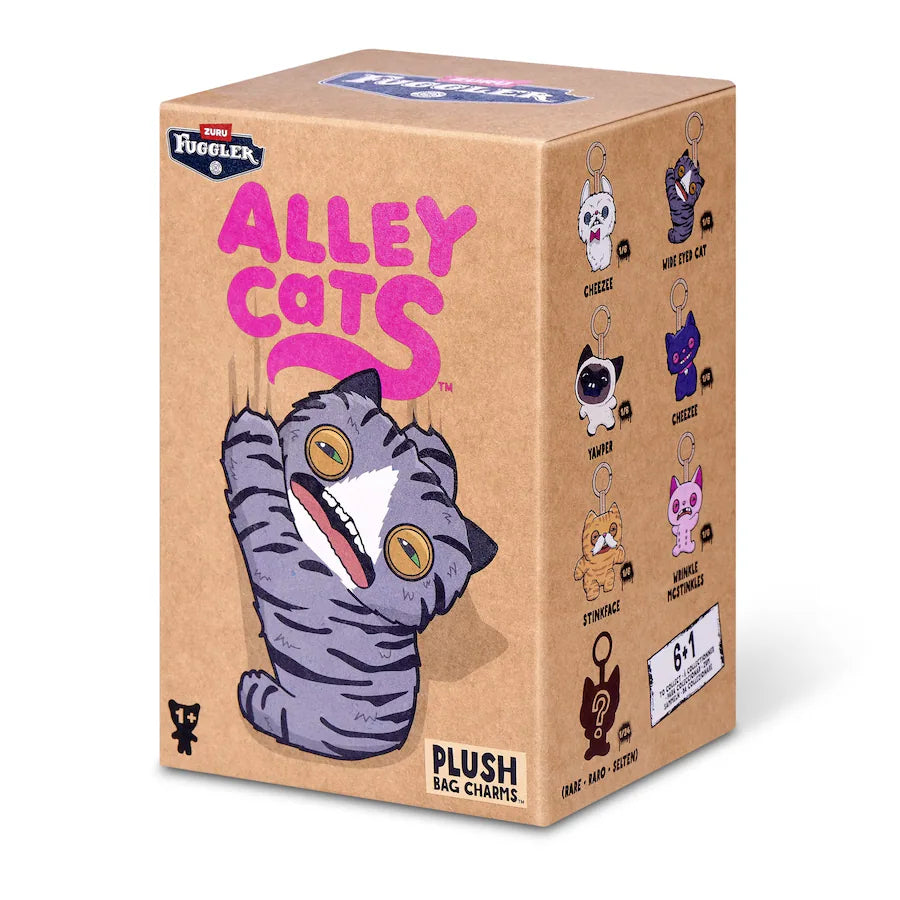 Fuggler Alley Cat Keychain Plush Blind Box