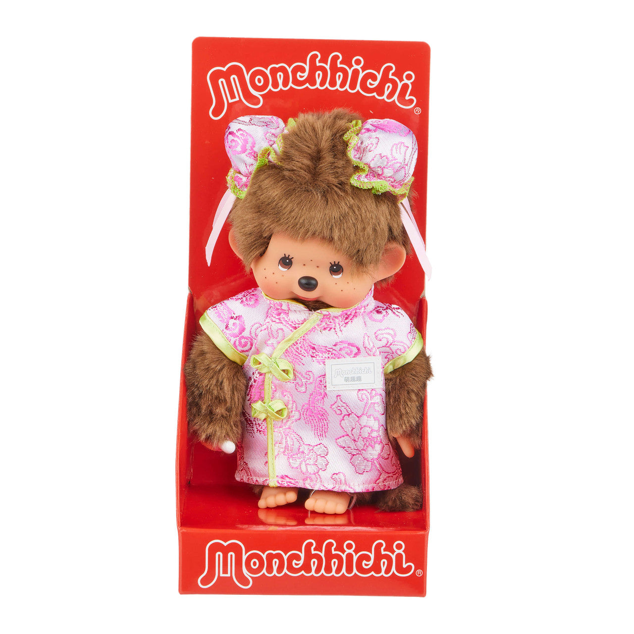 Monchhichi Classic Plush Toy - Girl In Traditional Chinese Dress