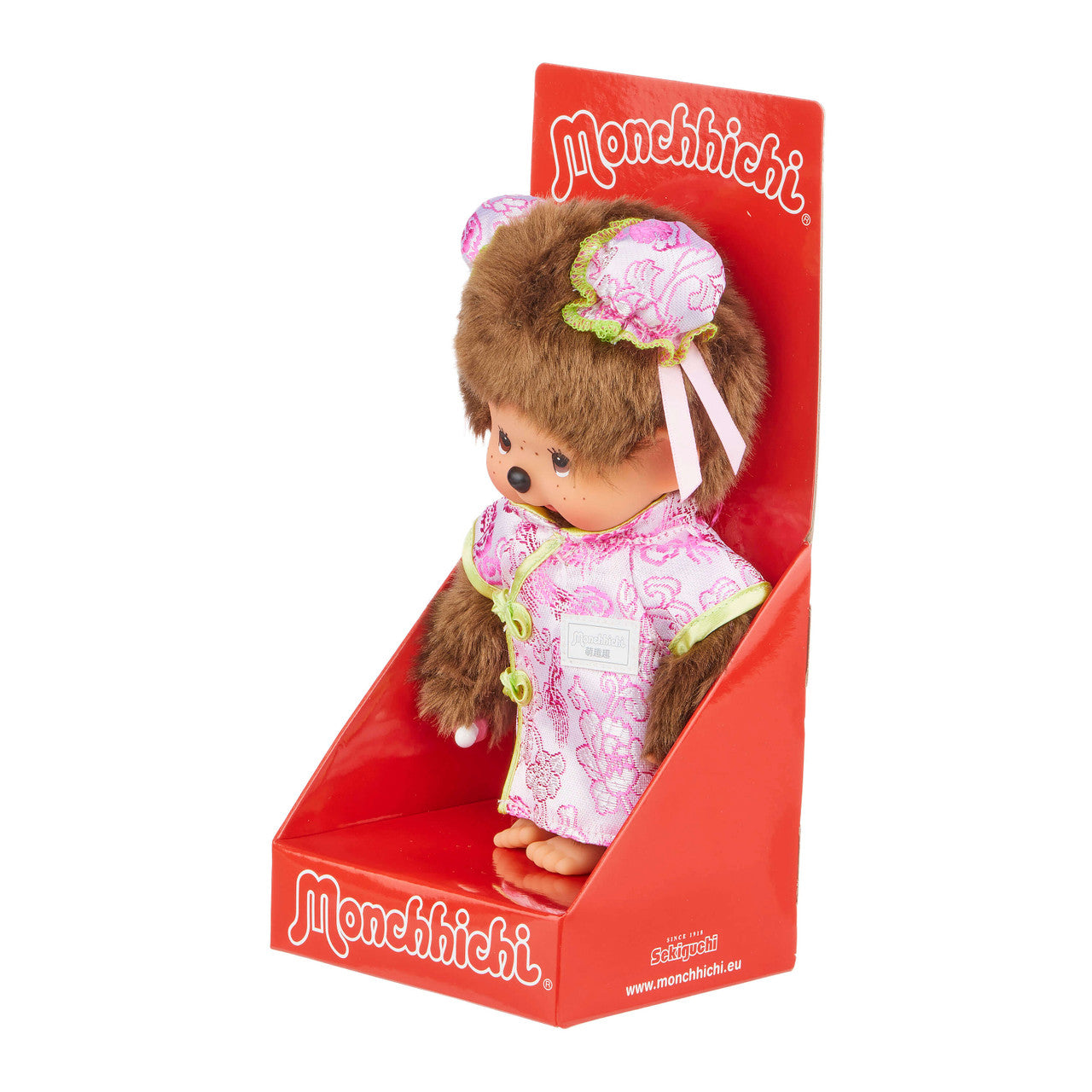 Monchhichi Classic Plush Toy - Girl In Traditional Chinese Dress