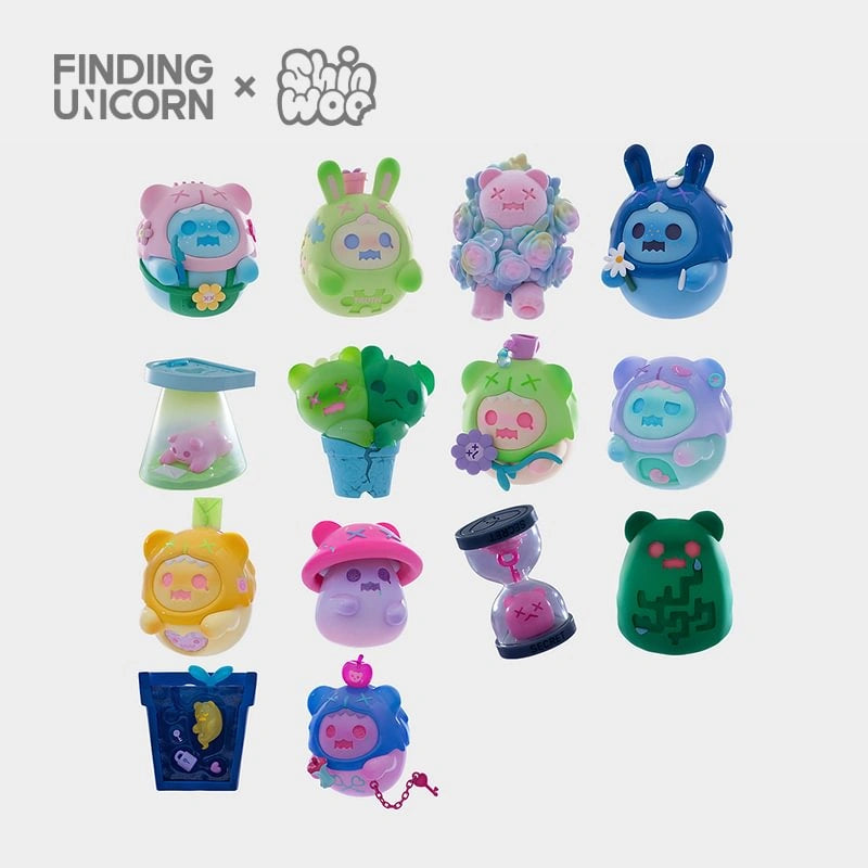 F.UN X ShinWoo: The Secret Bear Garden Series Blind Box Random Style