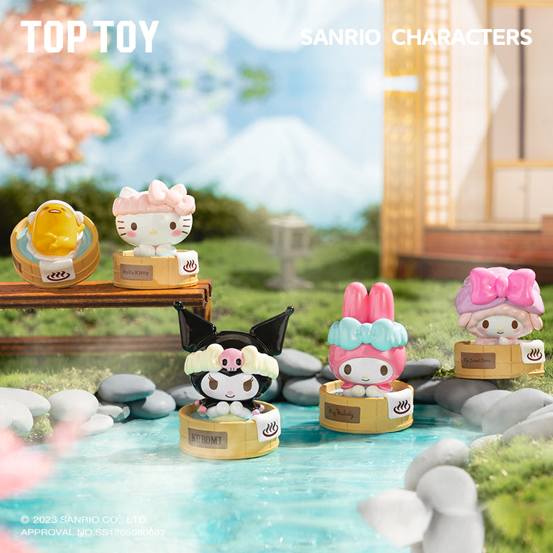 【New】Sanrio Characters Hot Spring Mini Beans Series Blind Bag (3-in-1)