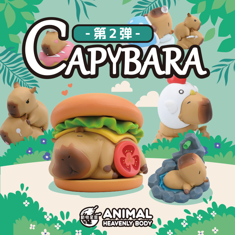【NEW】Animal Heavenly Body Capybara Series 2 Blind Box