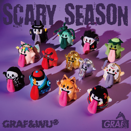 【Artist‘s Ally】GRAF X Wu Boo Ghost Monster Series Plush Pendant