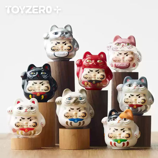 PP X MONSTER Lucky Kitten Daruma Blind Box