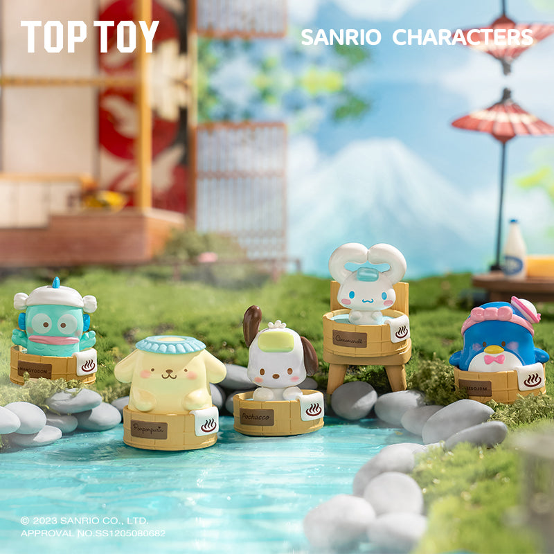 【New】Sanrio Characters Hot Spring Mini Beans Series Blind Bag (3-in-1)