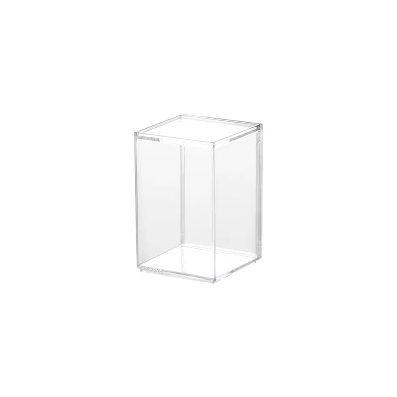 Transparent Individual Display Case with Card Holder