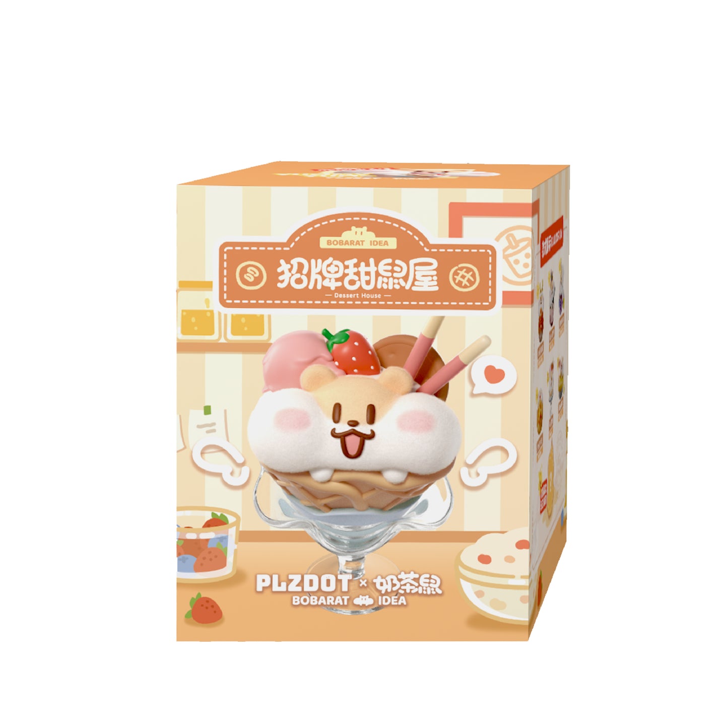 【NEW】PLZDOT BOBARAT IDEA - Dessert House Series Blind Box