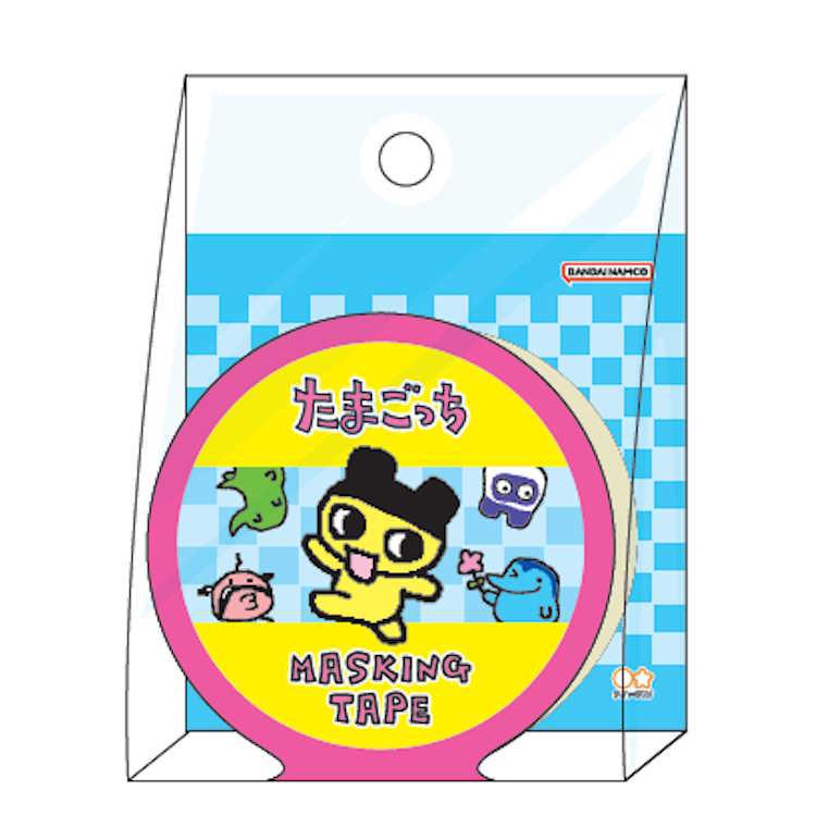 Sun Star Masking Tape Tamagotchi A
