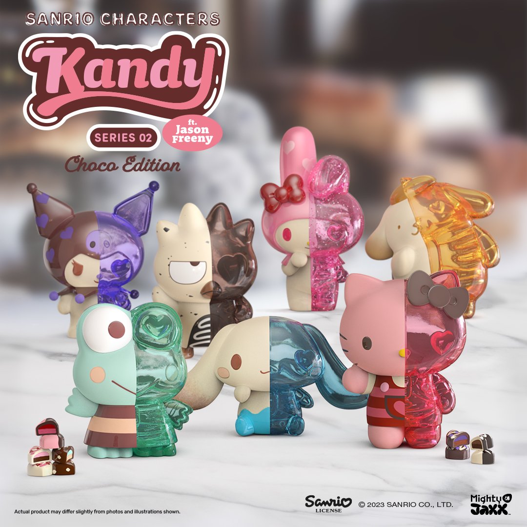 MJ Kandy x Sanrio ft.Jason Freeny Candy Series #2 Blind Box Random Style