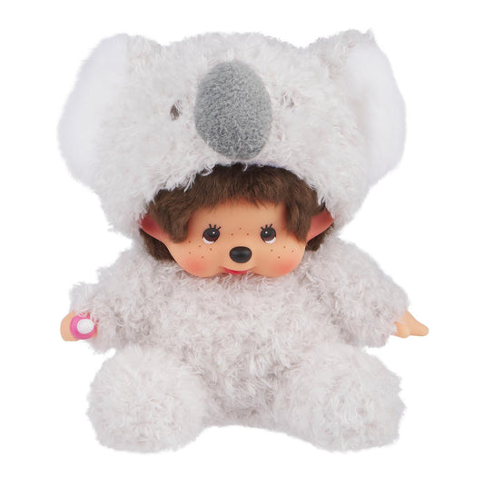 Sekiguchi Monchhichi Sitting Fluffy Koala Doll Plush