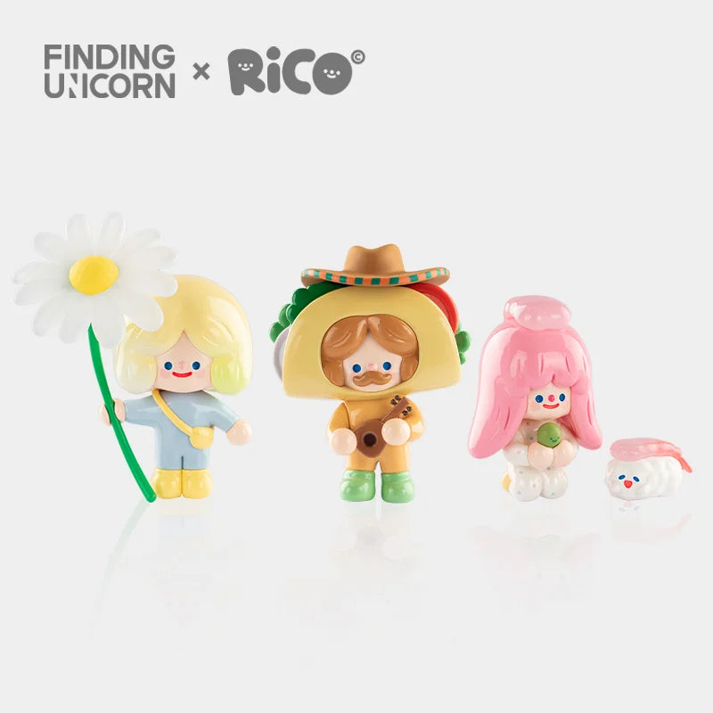 【New】Finding Unicorn RiCO Happy Picnic Together Series Blind Box