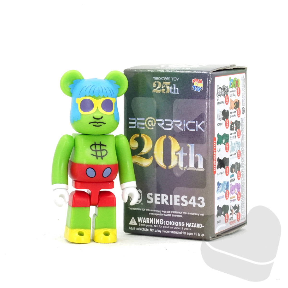 正規逆輸入品】 その他 43 SERIES BE@RBRICK - TOY MEDICOM その他 ...