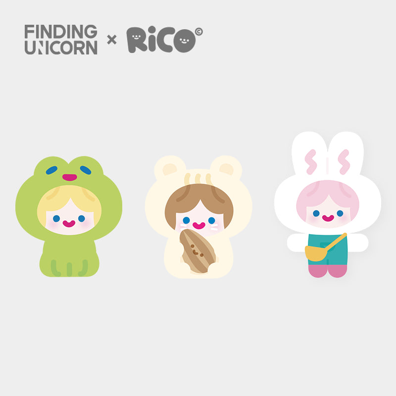 FINDING UNICORN CELL RiCO Happy Fluffy Series Plush Blind Box – Kouhigh ...