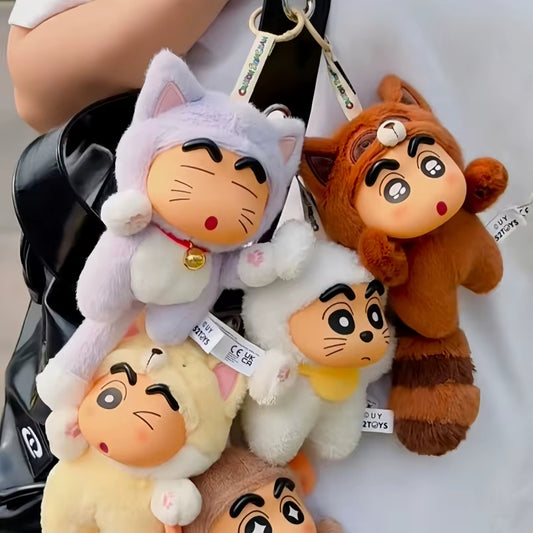 Crayon Shin-Chan Big Tail Series Vinyl Plush Pendant