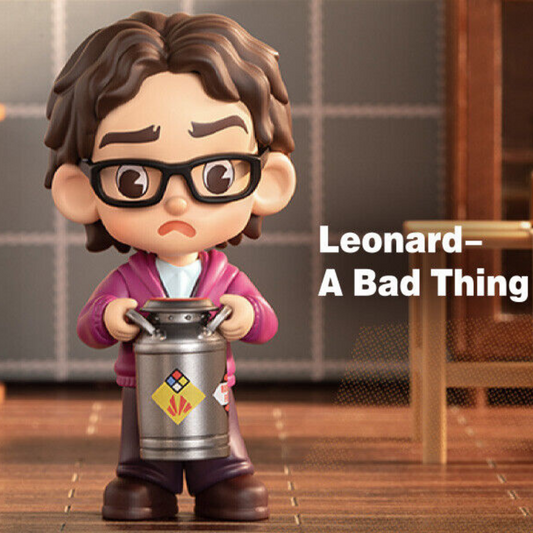 【Open Box】Pop Mart The Big Bang Theory Series Figures - Leonard - A bad thing