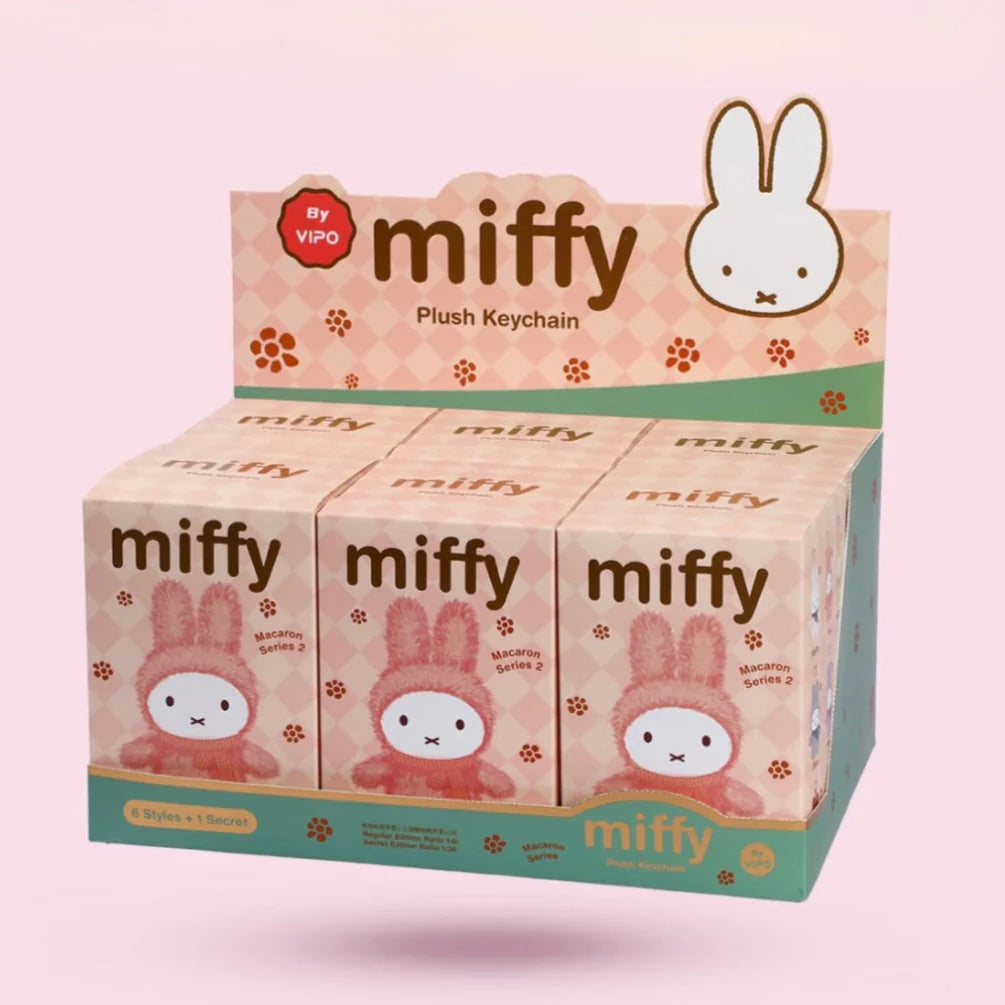 VIPO x Miffy 2.0 Plush Pendant Blind Box