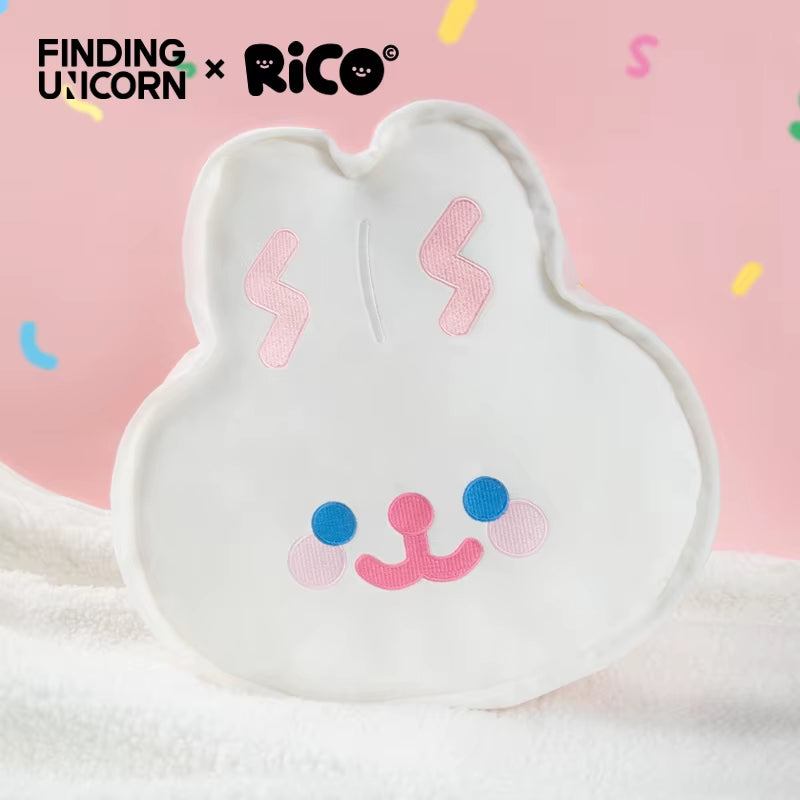 Finding Unicorn RiCO Macarons Rabbit 2 In 1 Throw Pillow Blanket