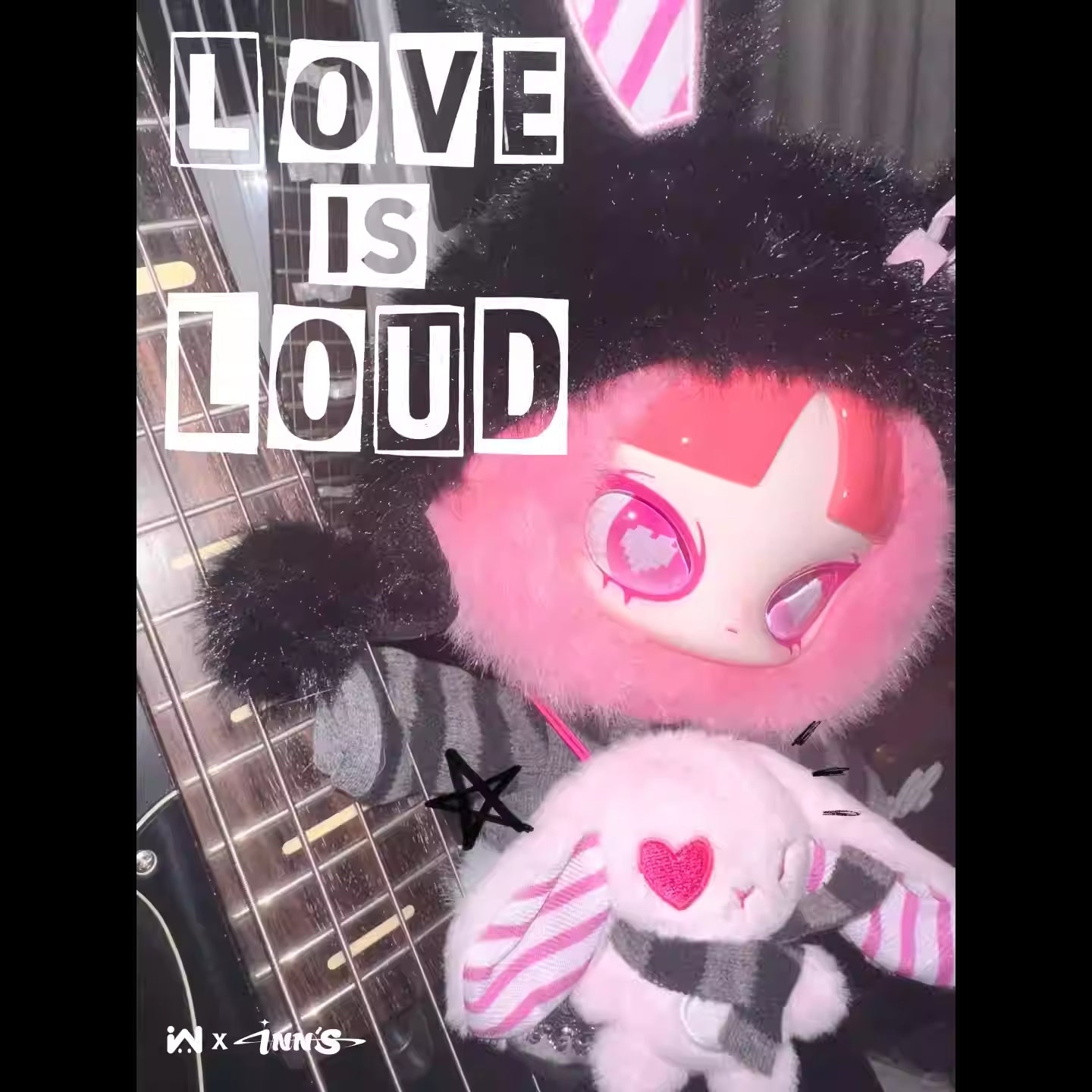 INN'S Bunny Falling in LOVE Limited Plush
