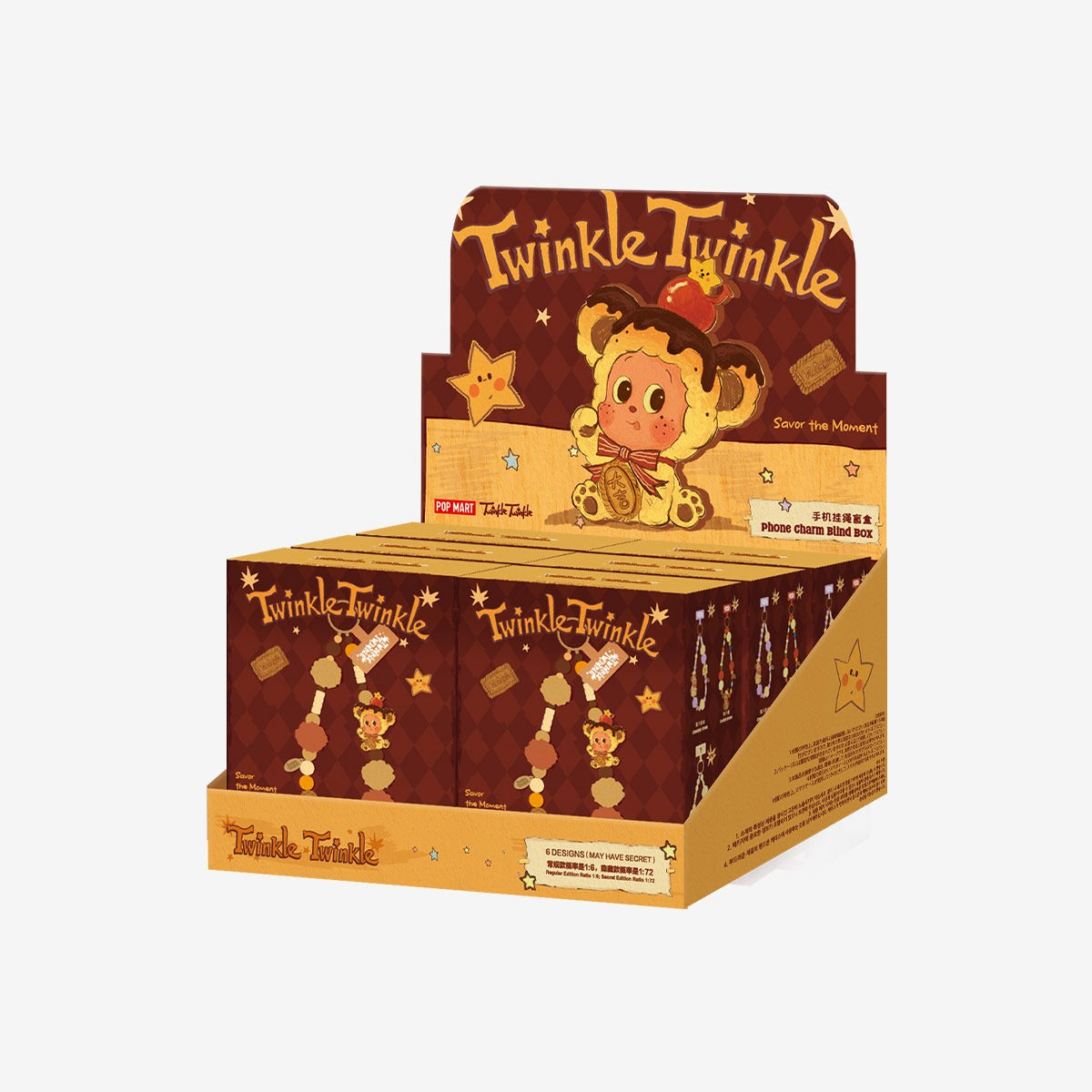 POP MART Twinkle Twinkle Savor the Moment Series-Phone Charm Blind Box