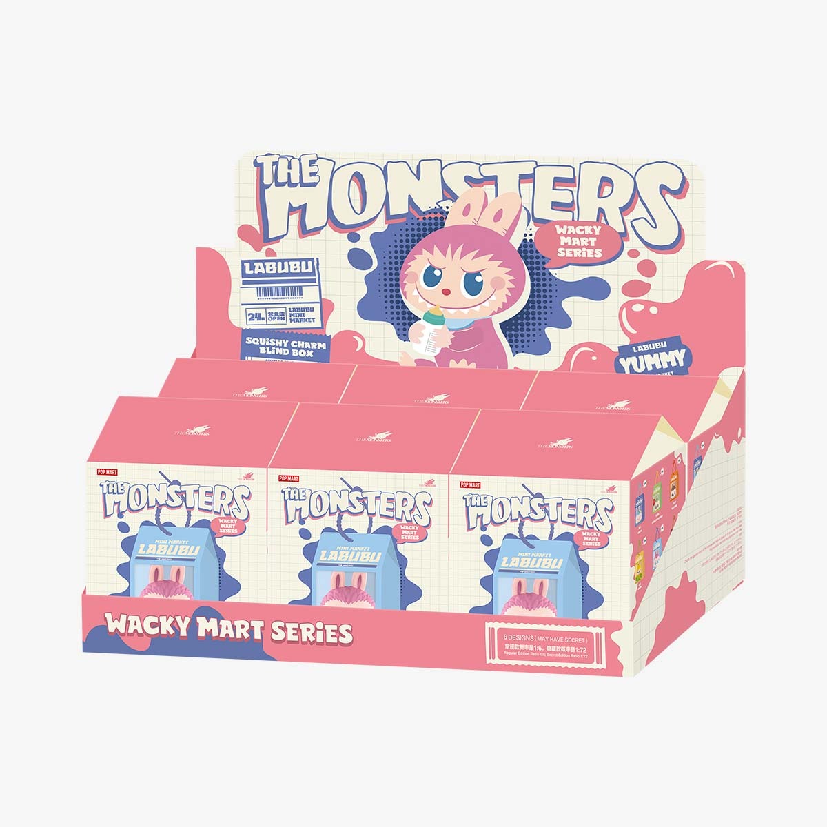 POP MART THE MONSTERS Wacky Mart Series-Pinch Pendant Blind Box