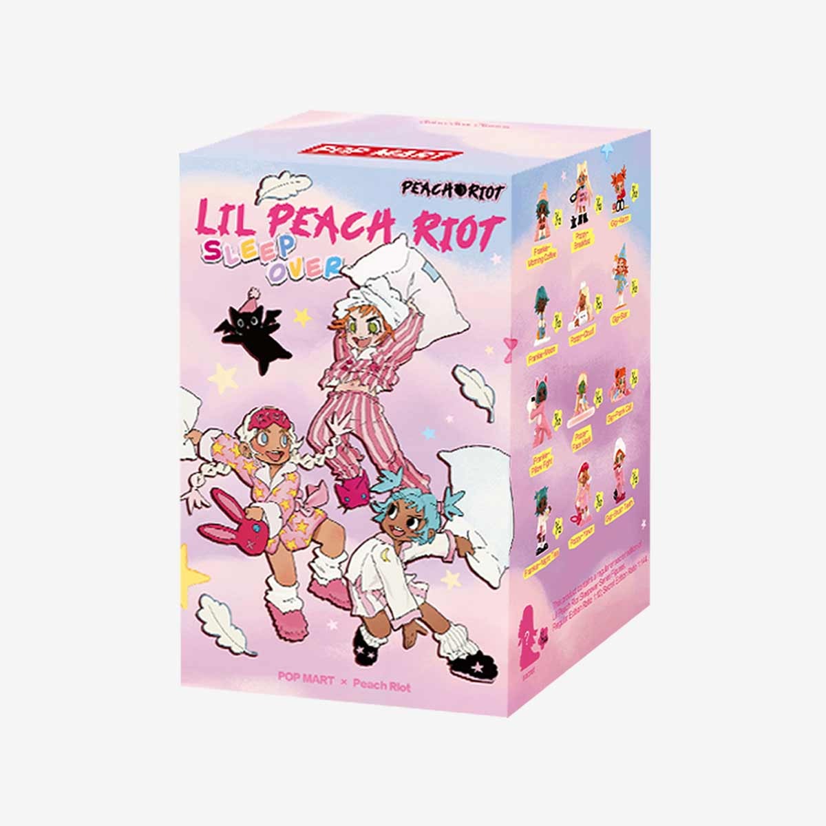 POP MART Lil Peach Riot Sleepover Series Figures