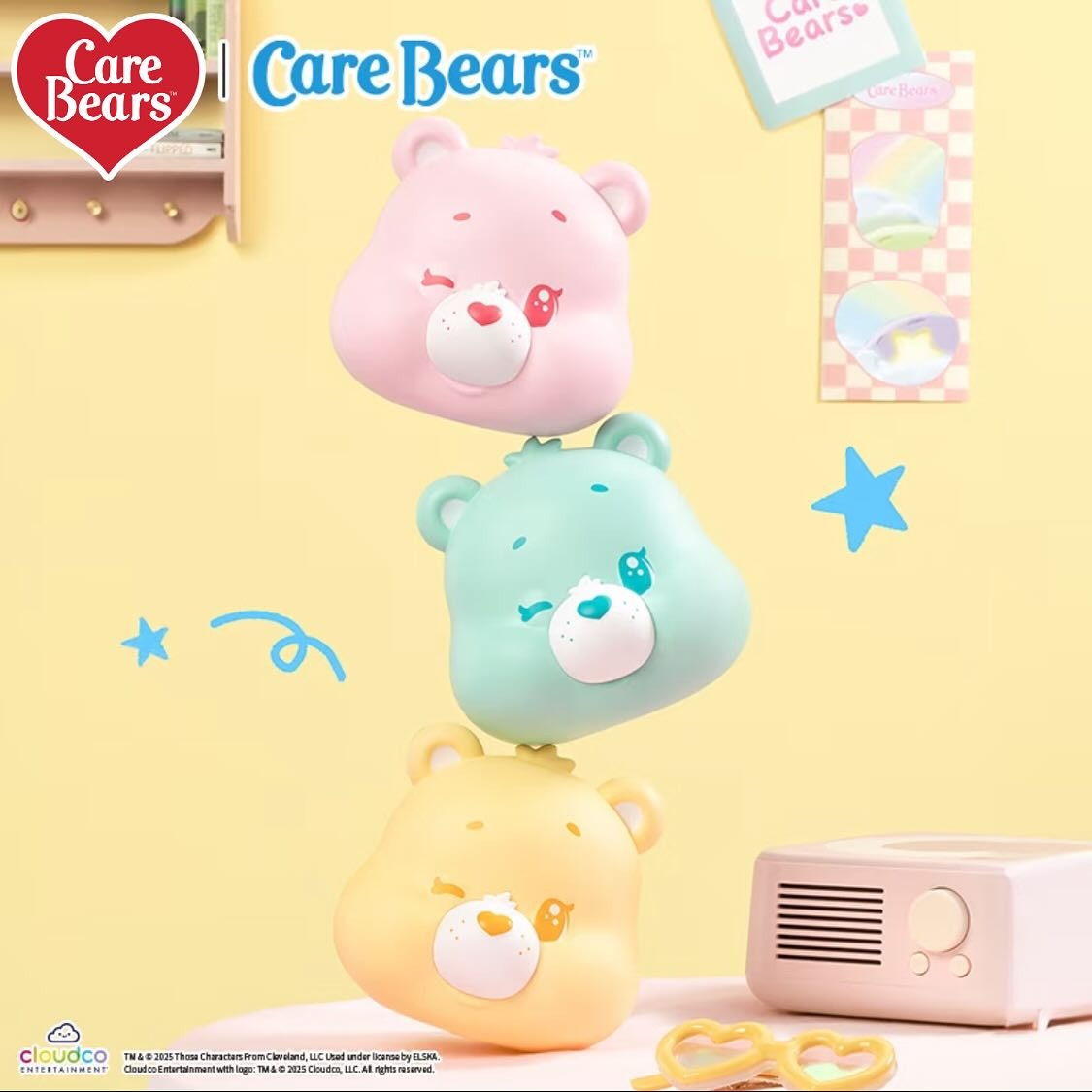 Care Bears One Day in Capsule Series Cubby Face