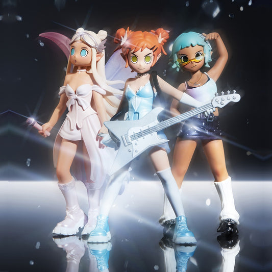 Pop Mart Peach Riot Punk Fairy Series Figures