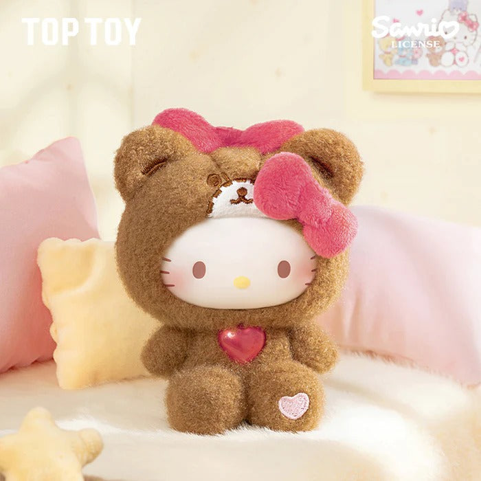 「HelloKitty：TEDDY PAJAMAS」ぬいぐるみブラインドボックス TopToy Sanrio Characters Hello Kitty | Teddy Pajamas - Collectable