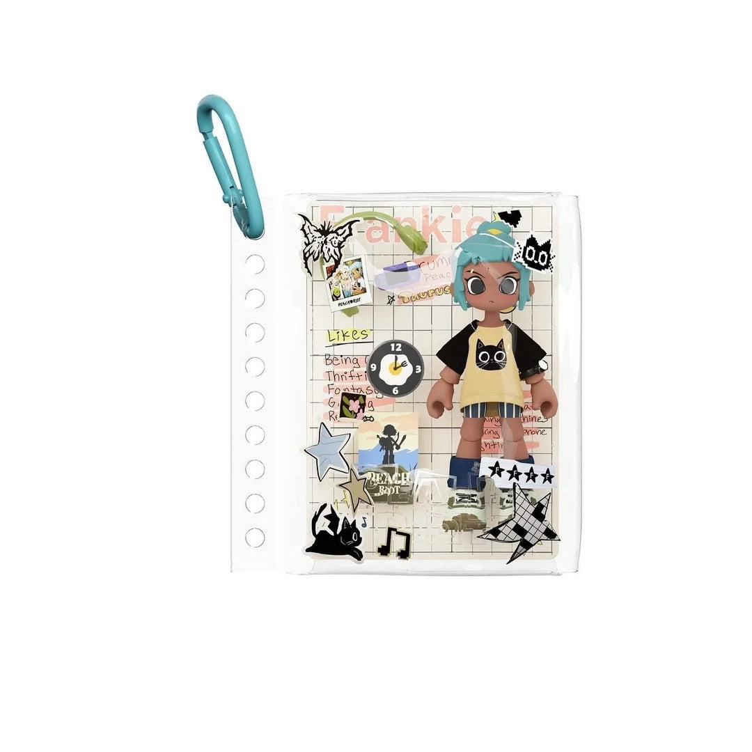 POP MART Peach Riot Carry the Music Series Block Pendant