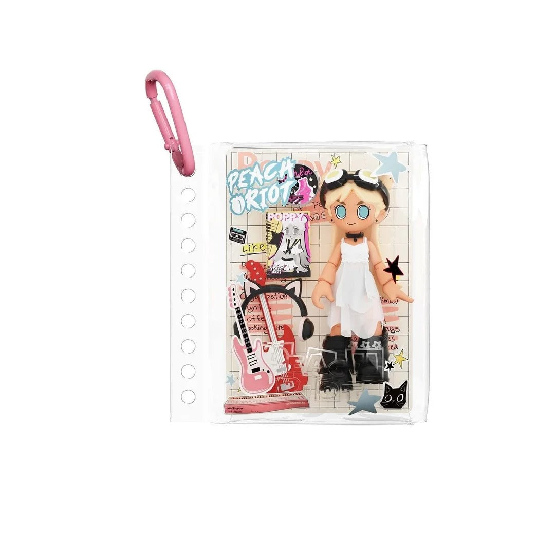 POP MART Peach Riot Carry the Music Series Block Pendant