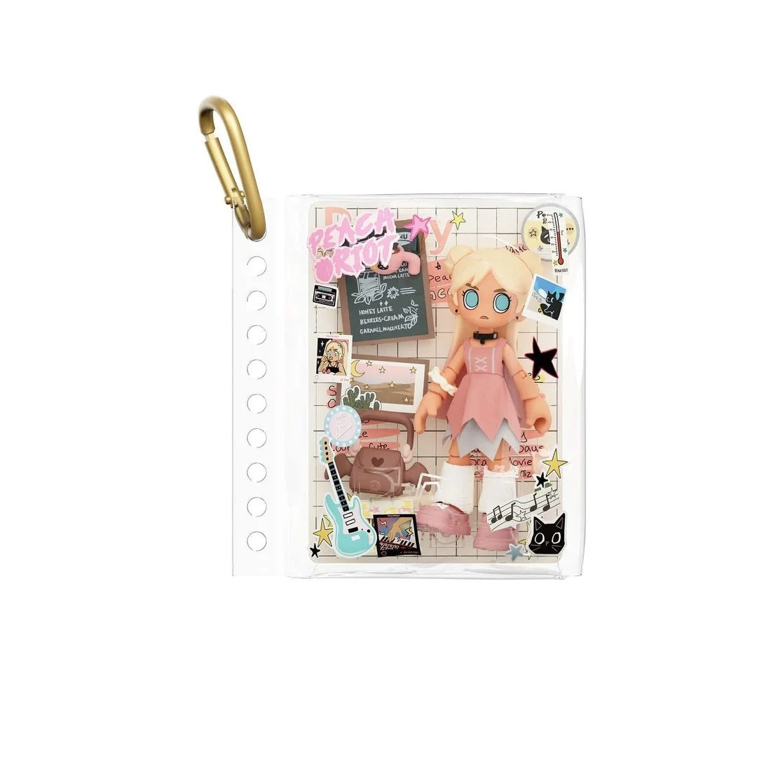 POP MART Peach Riot Carry the Music Series Block Pendant