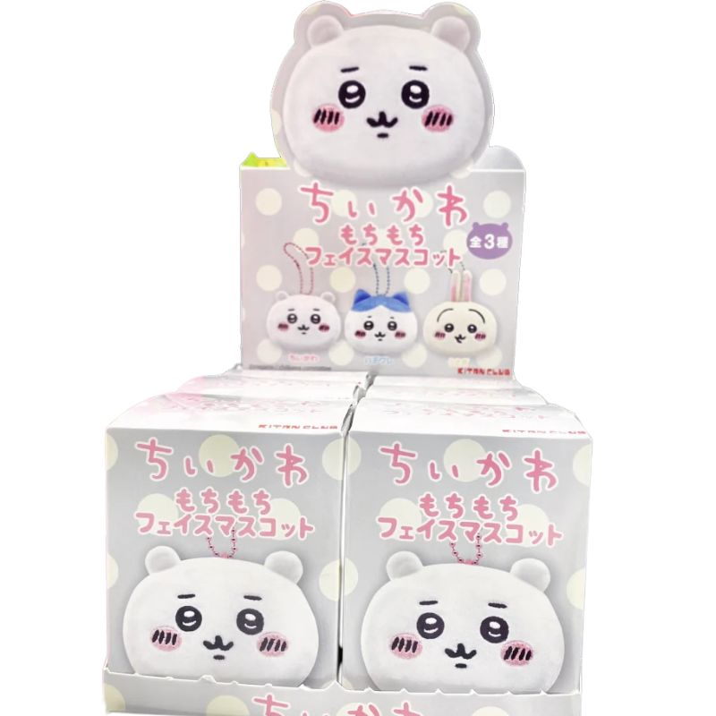 【NEW】Chiikawa Mochi Mochi Chewy Face Mascot Blind Box