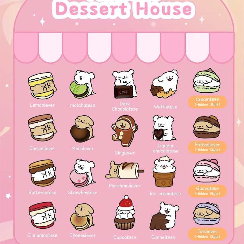 【NEW】Maltese Dessert House Series Blind Bag