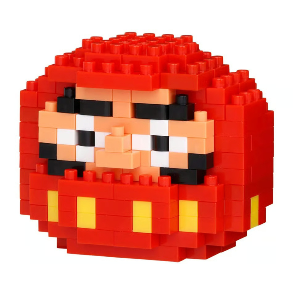 Bandai Nanoblock Character Collection Series Daruma "Culture" (Red)