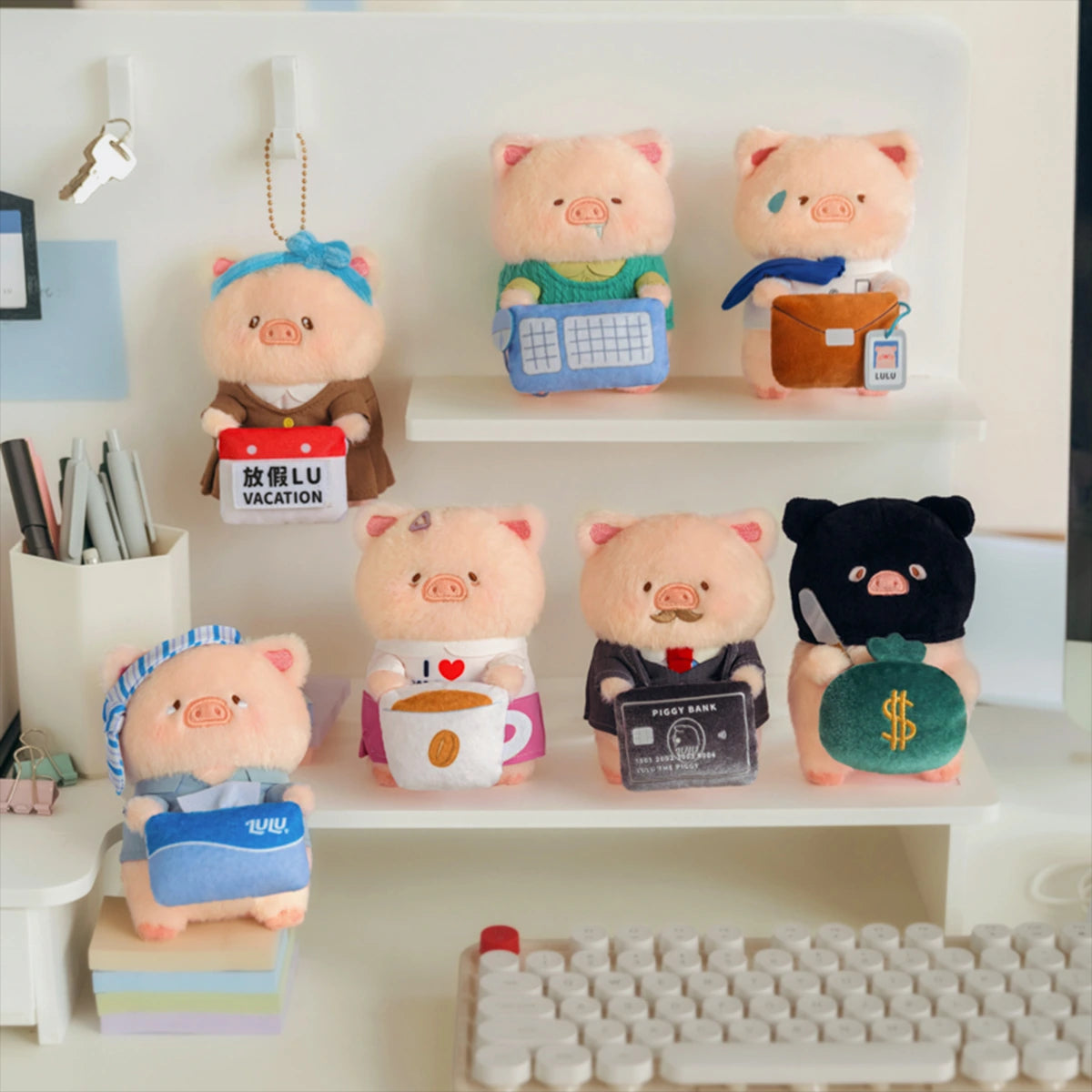 LuLu the Piggy “Busy Work Life” Series Plush Hipper Blind Box