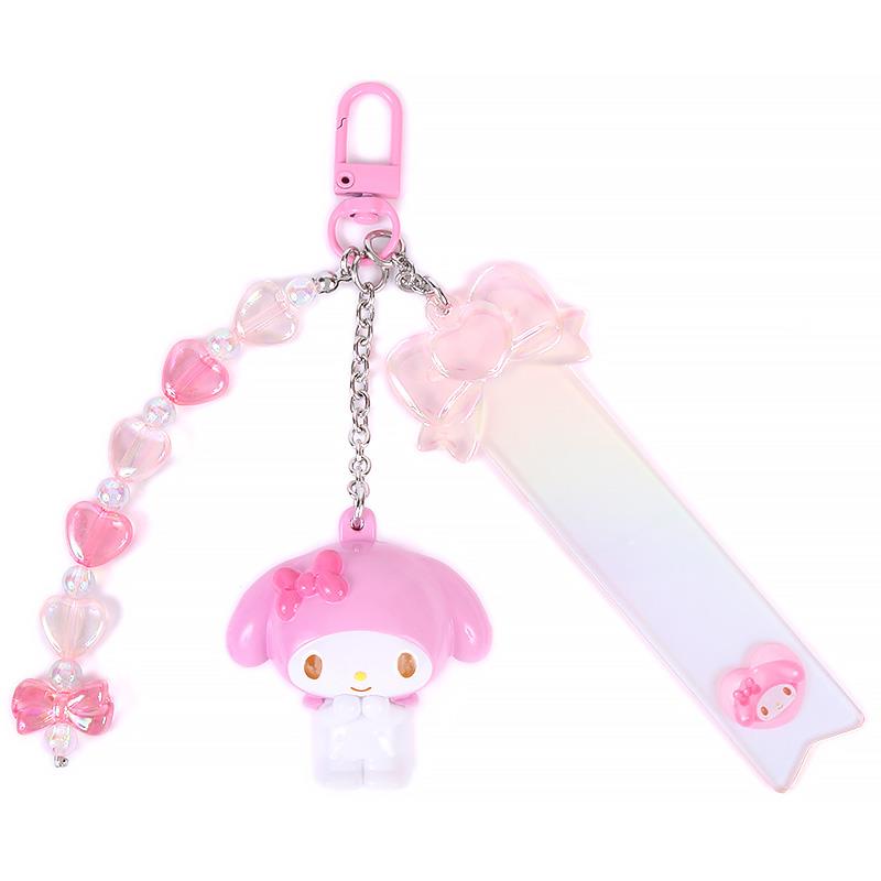 Japan Sanrio Original Custom Key Chain - Clear and Plump 3D