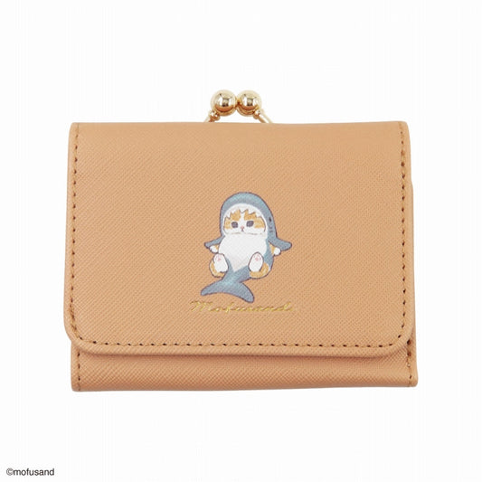 Mofusand: Cat Compact Wallet One Point (Shark)