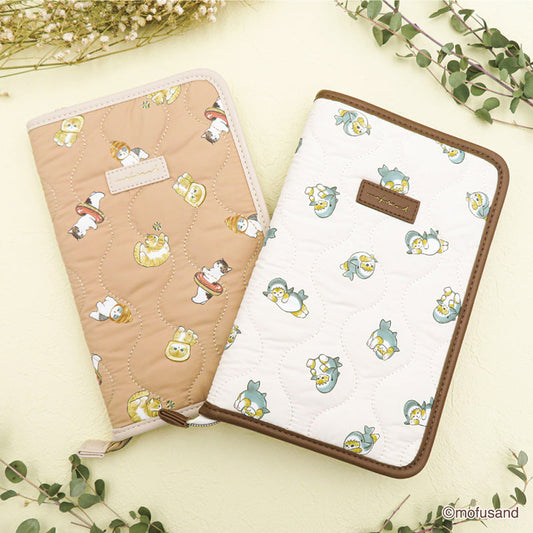 Mofusand: File Binder Quilted (Shark_White)