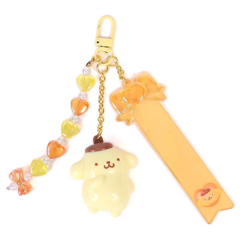 Japan Sanrio Original Custom Key Chain - Clear and Plump 3D