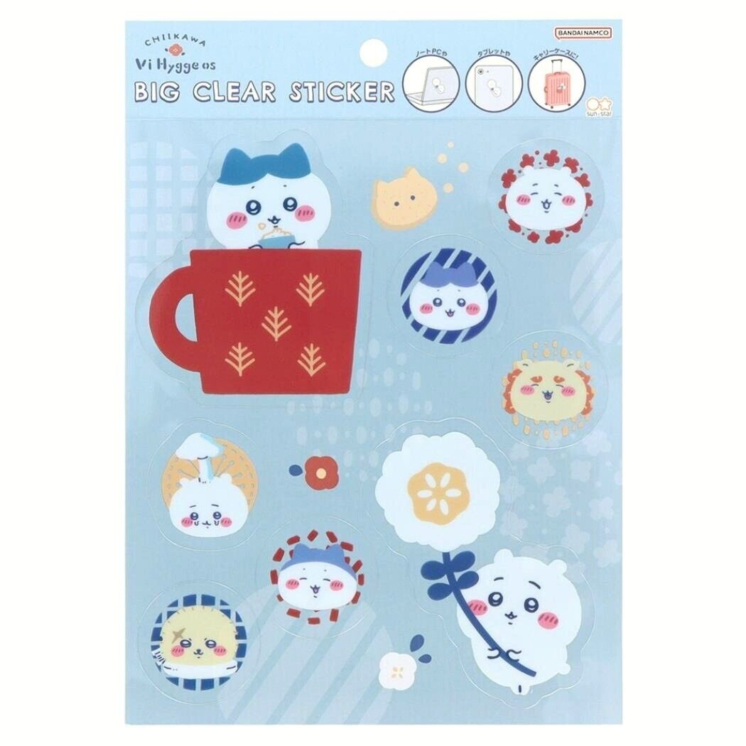 Chiikawa Big Clear Stickers