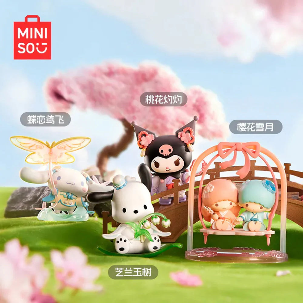 【NEW】Miniso Sanrio Rhyme Flower Collection Blind Box