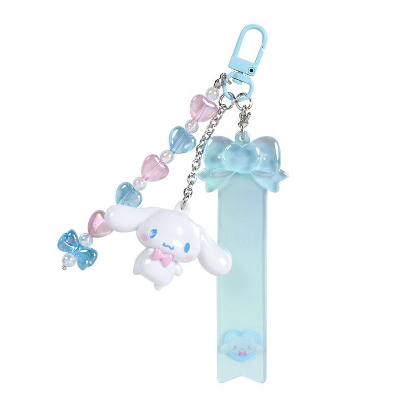 Japan Sanrio Original Custom Key Chain - Clear and Plump 3D