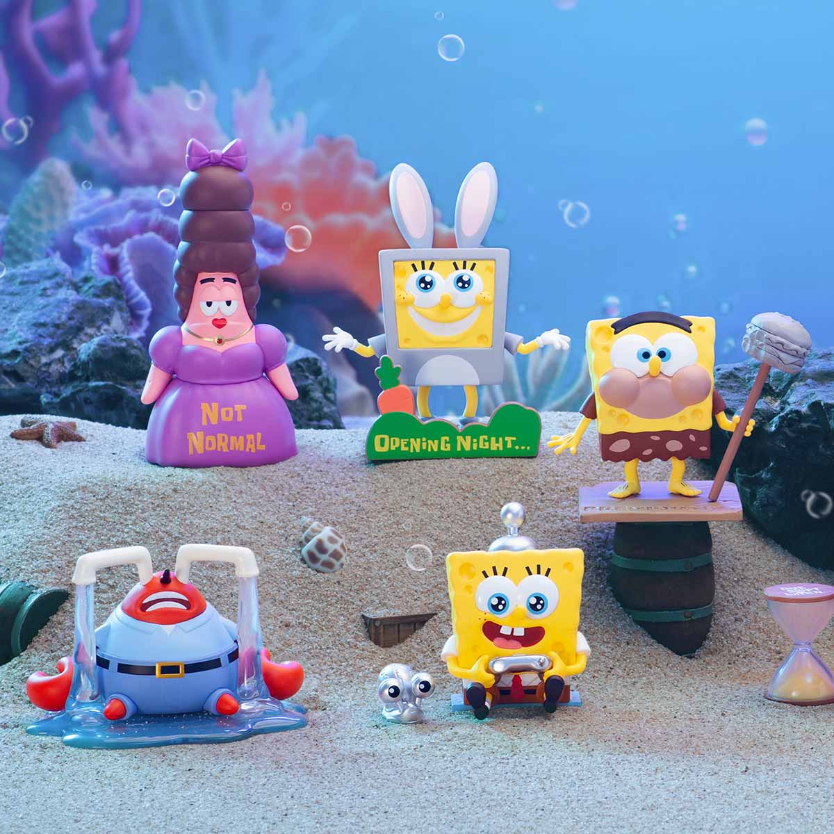 New】SpongeBob Life Transitions Series Blind Box Random Style