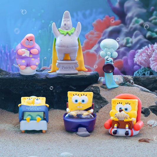 【New】SpongeBob Life Transitions Series Blind Box Random Style